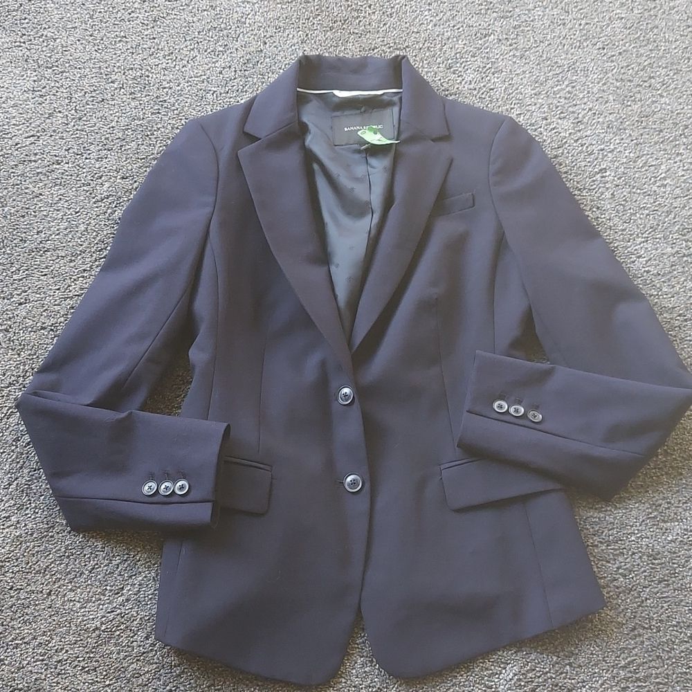 Banana Republic Navy Blazer